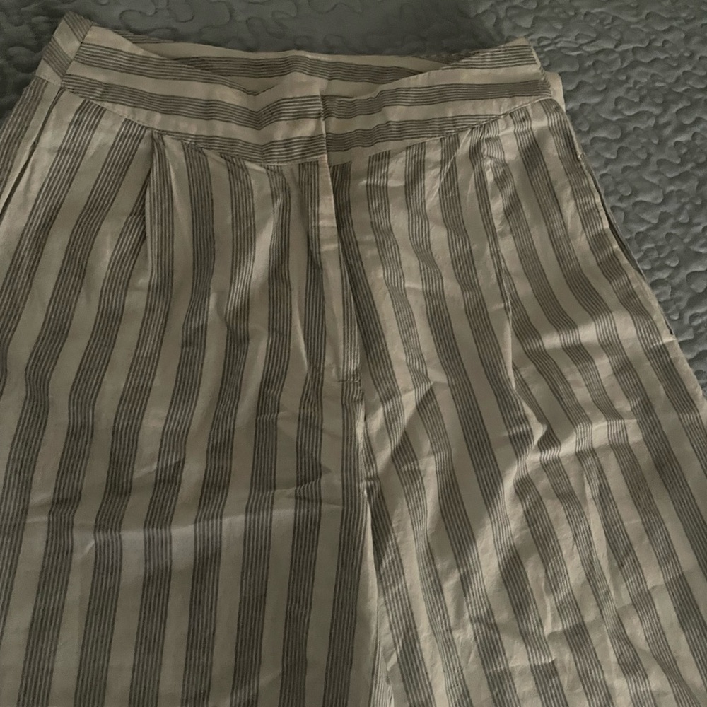 Striped Wide-Leg Pants (INDIKAH) - Picture 4 of 4
